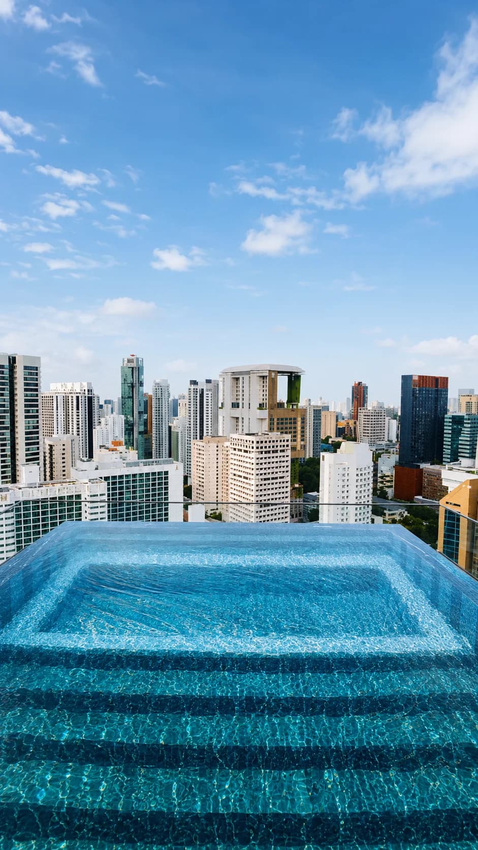 Artyzen Hotel acrylic pool panel
