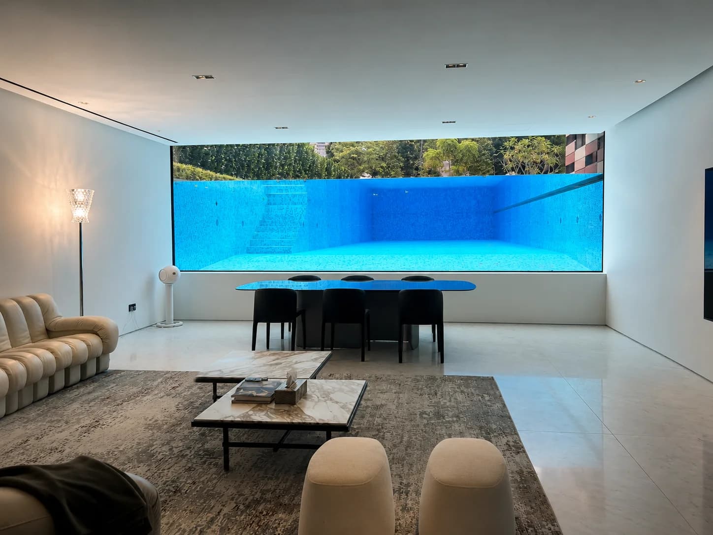 House off Bishopsgate acrylic pool panel