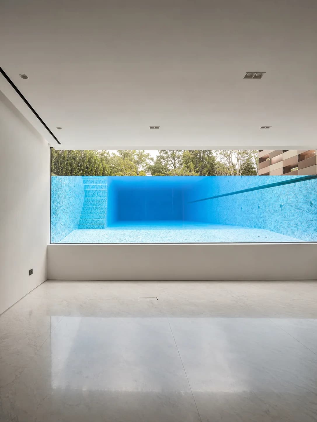 House off Bishopsgate acrylic pool panel