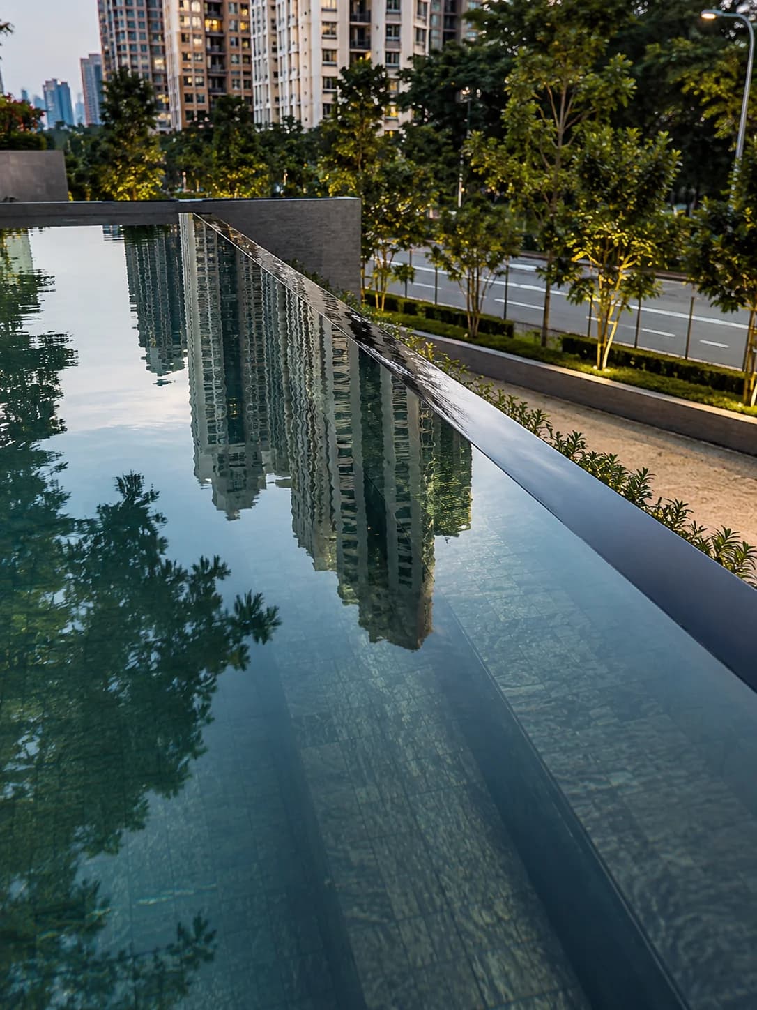 Irwell Hill Residences pool panel