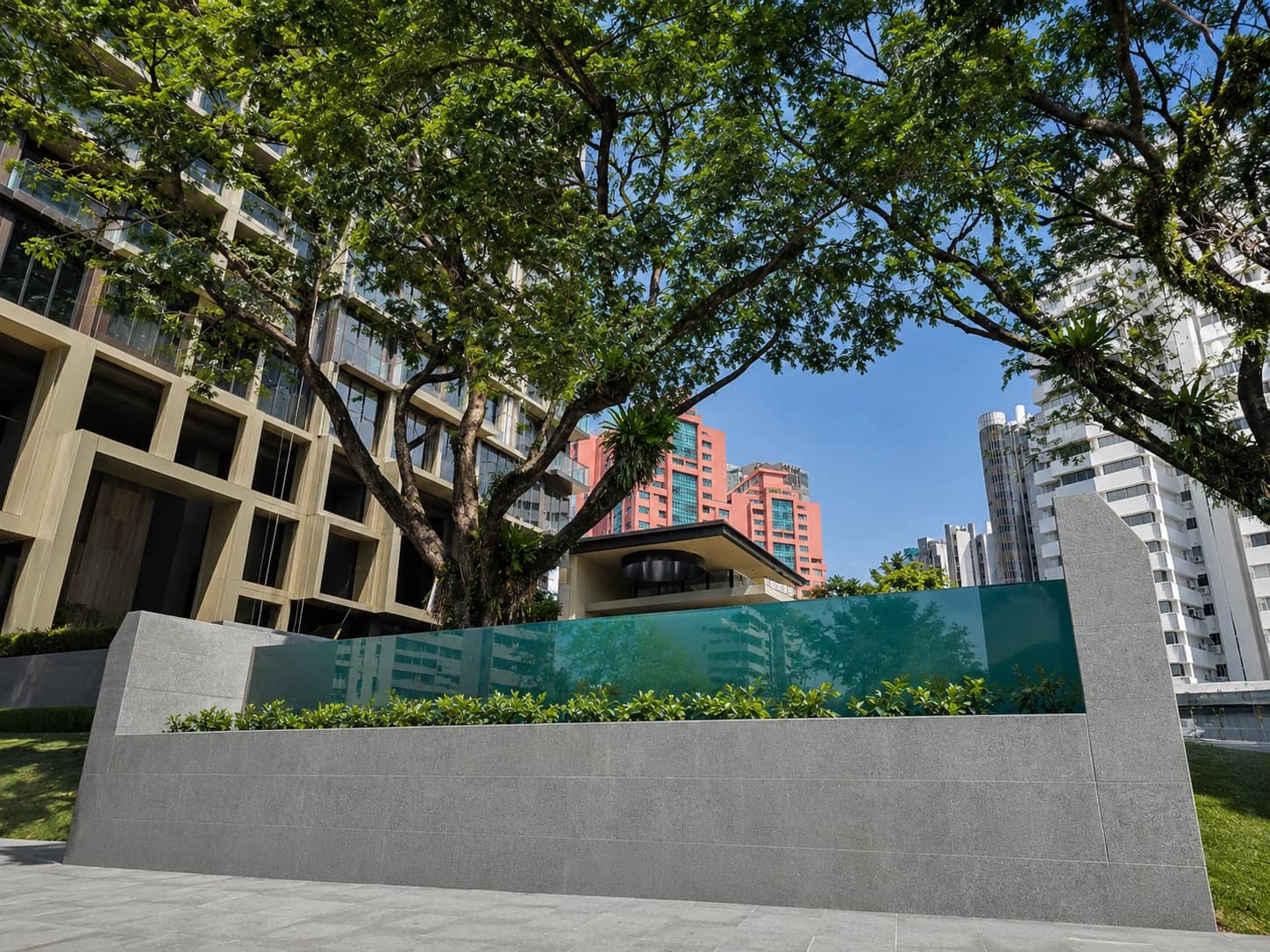 Irwell Hill Residences pool panel