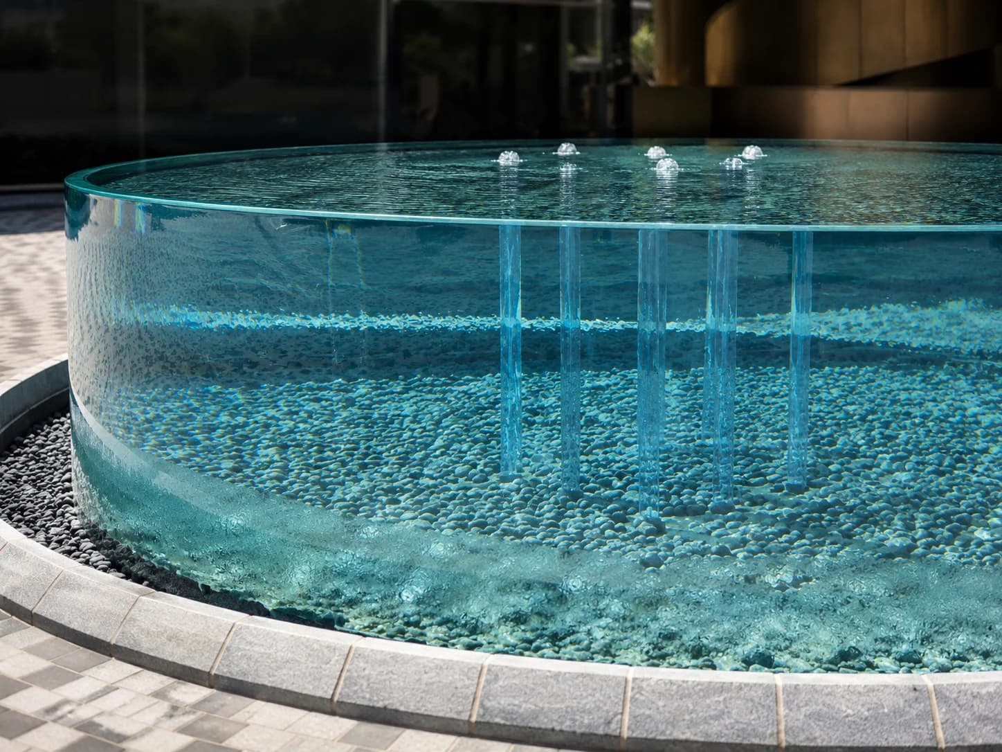 Lakeville acrylic water feature panel