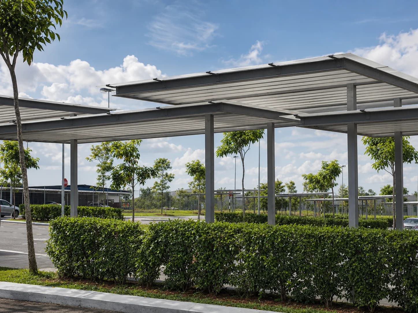 Acrylic roofing — University of Reading Malaysia
