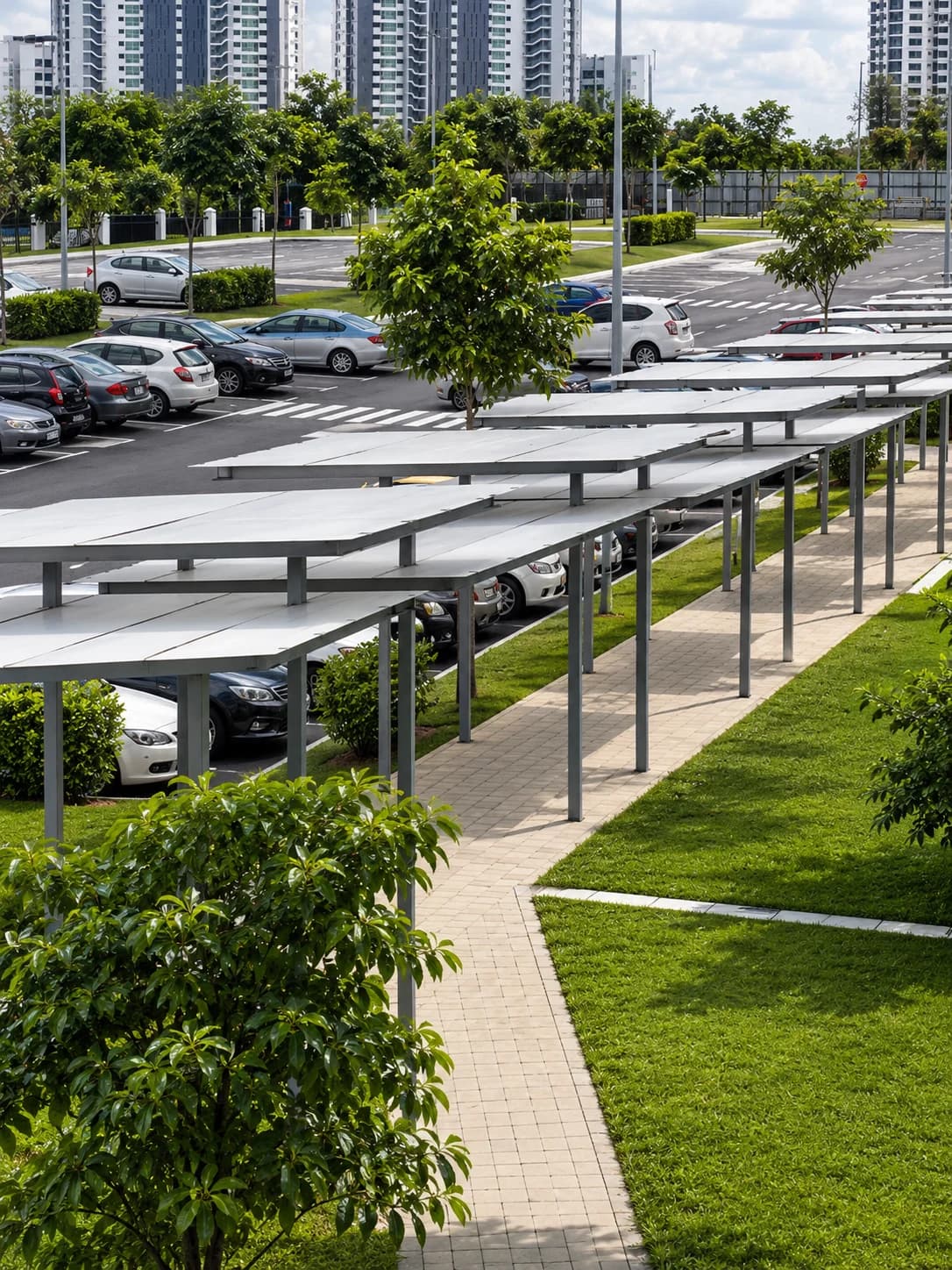 Acrylic roofing — University of Reading Malaysia