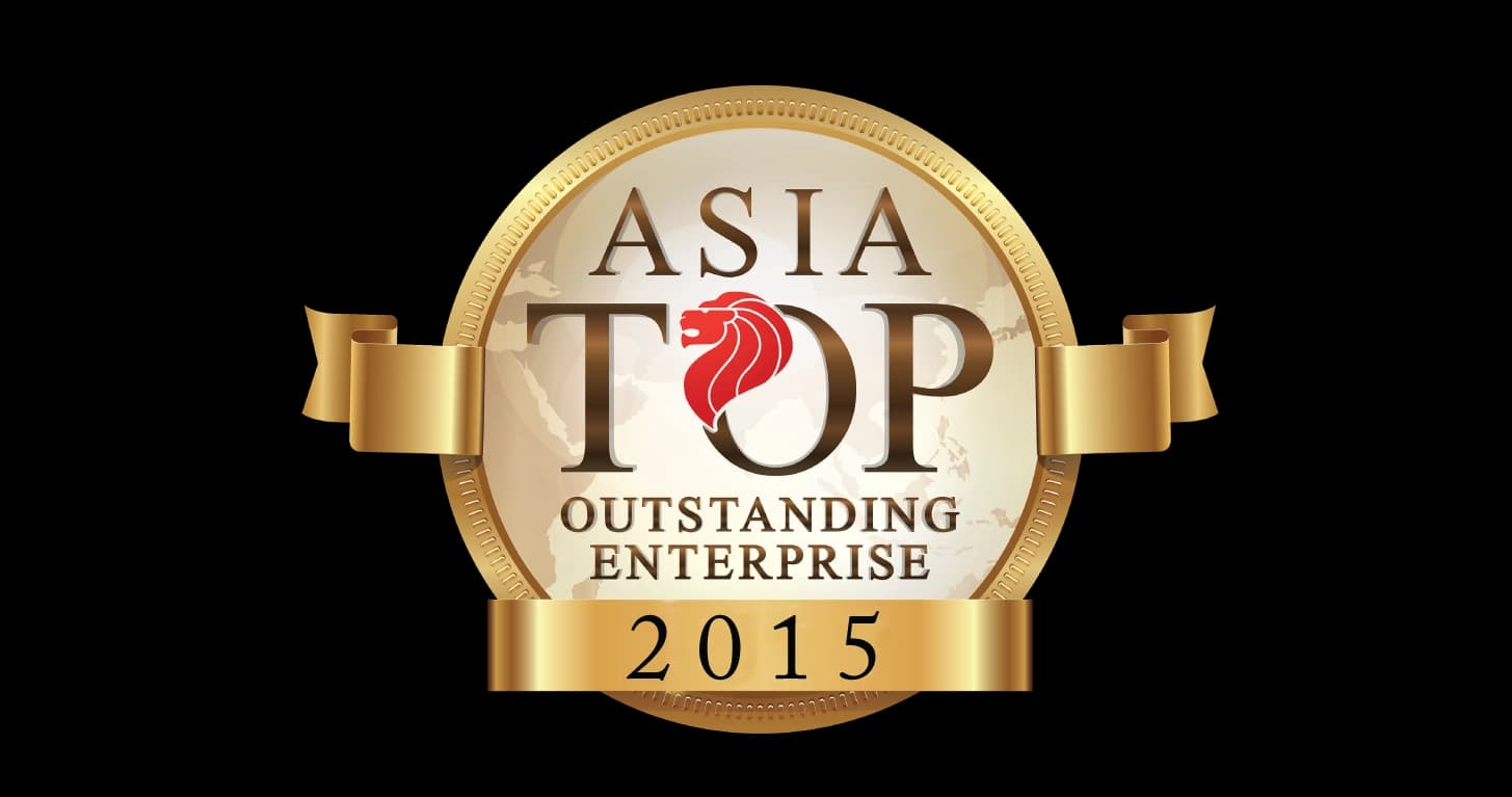 Asia Top Outstanding Enterprise 2015