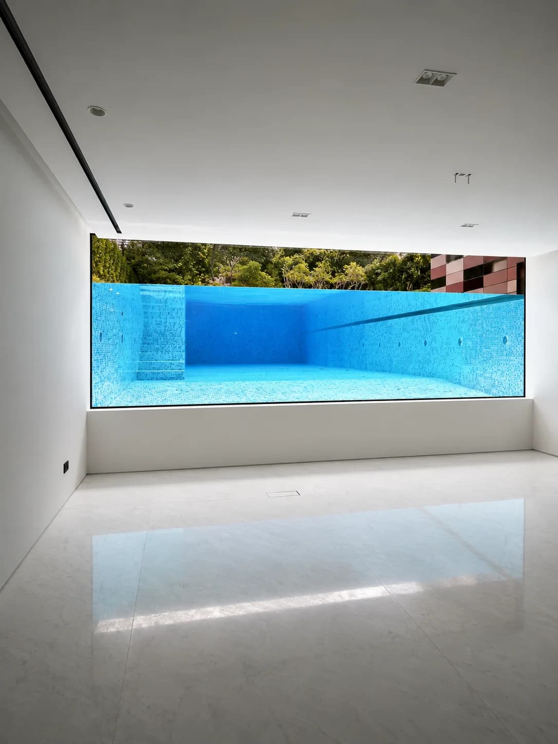 House off Bishopsgate acrylic pool panel