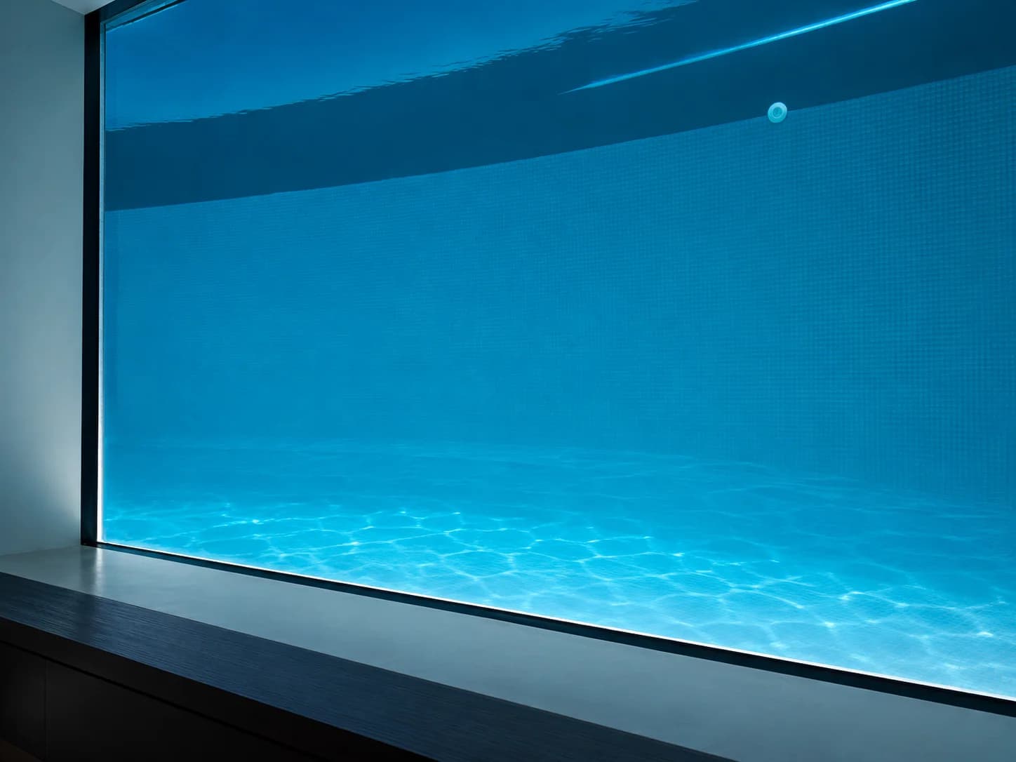 House off Cove Drive acrylic pool panel