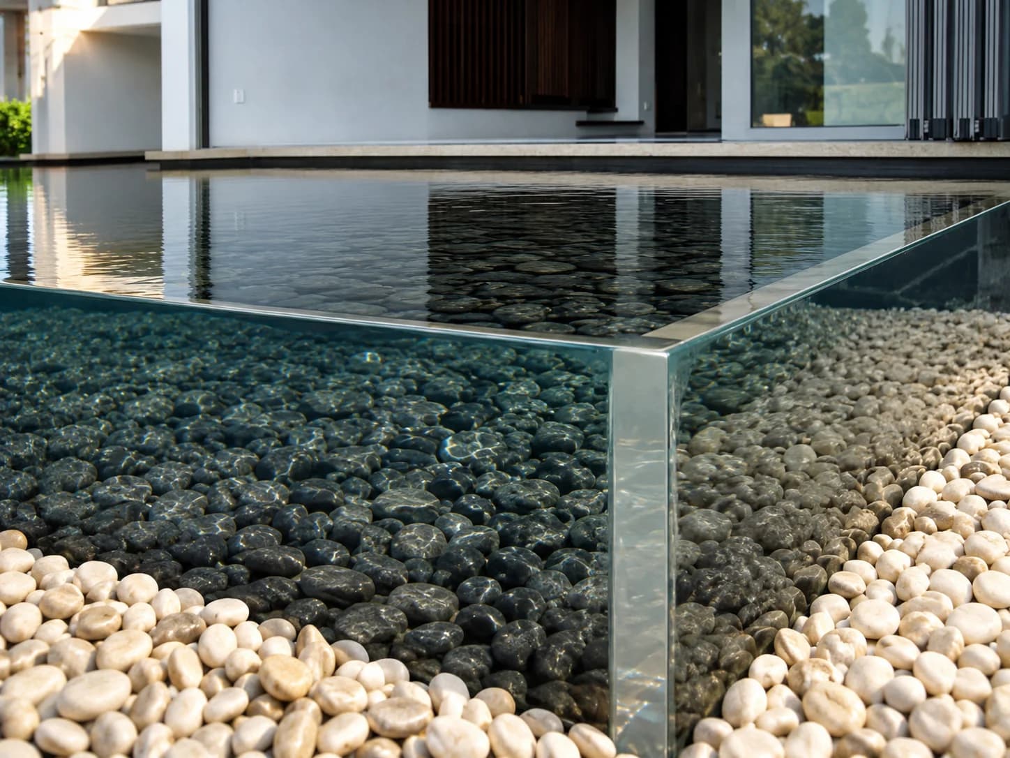 House off Sentosa acrylic pool panel