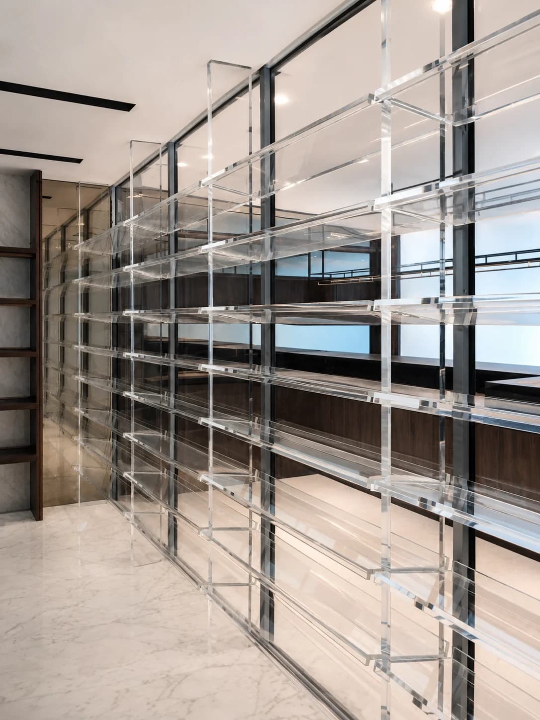 Acrylic wine rack — Bishopsgate