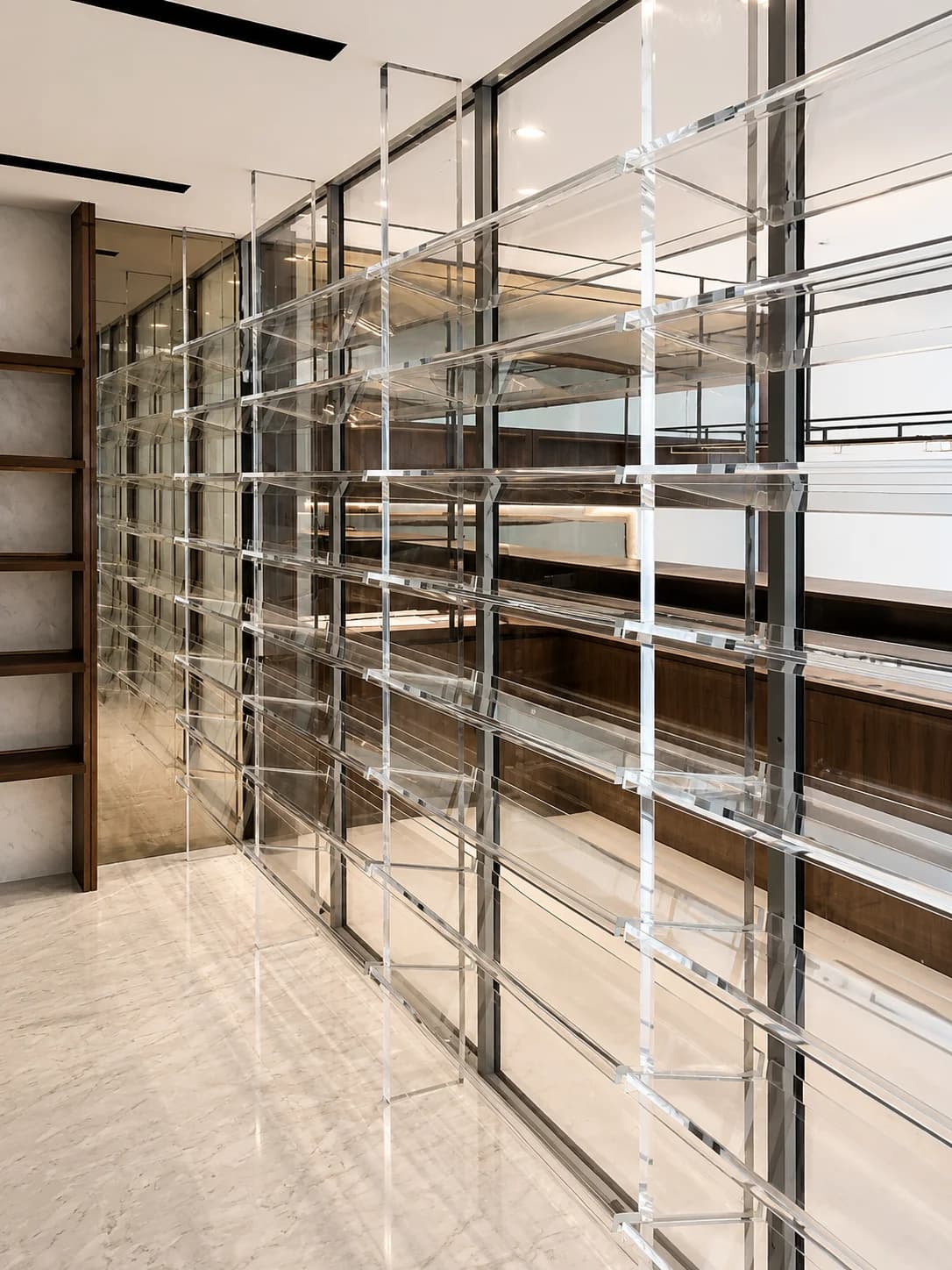 Acrylic wine rack — Bishopsgate