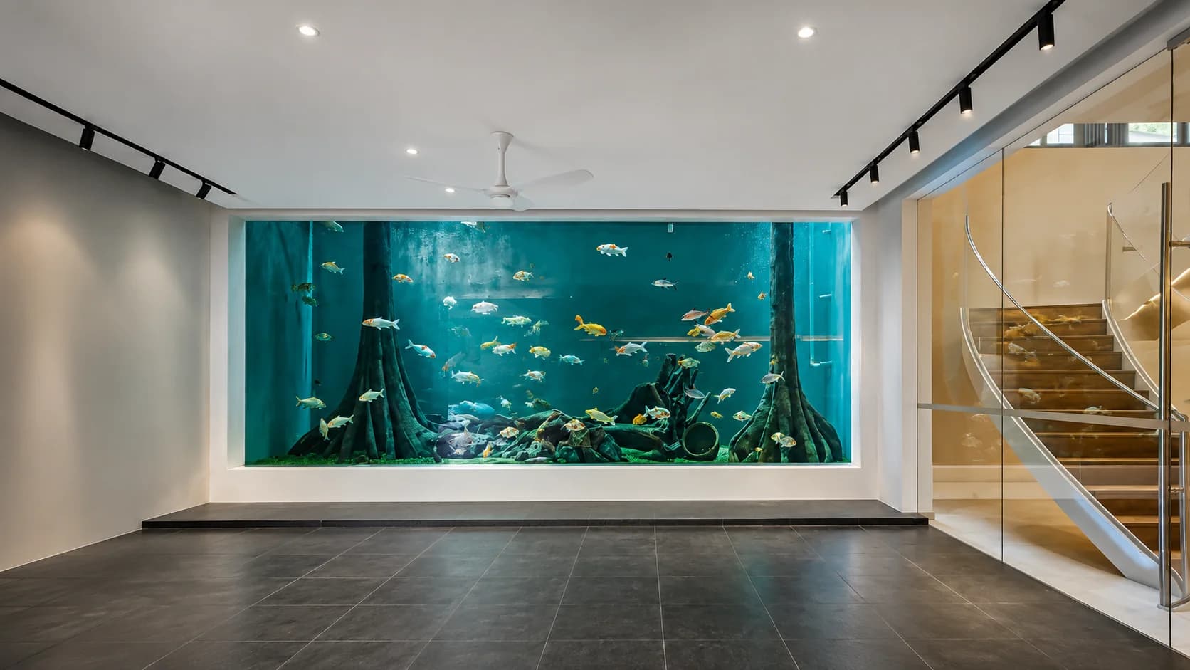 Jervois Hill acrylic staircase