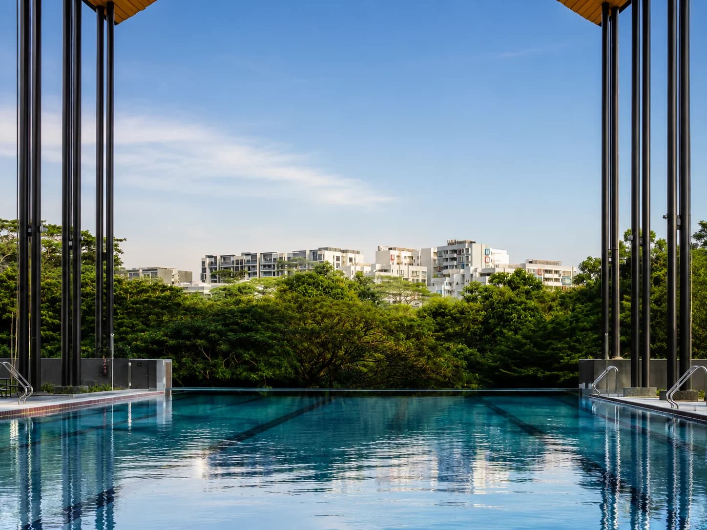 SAFRA @ CCK acrylic pool panel