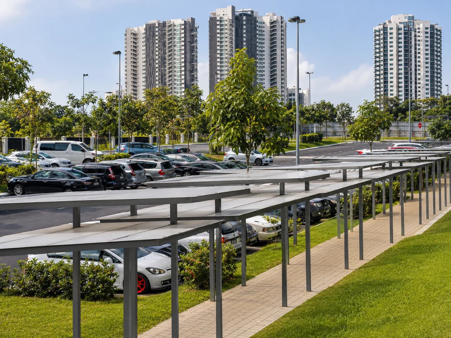Acrylic roofing — University of Reading Malaysia