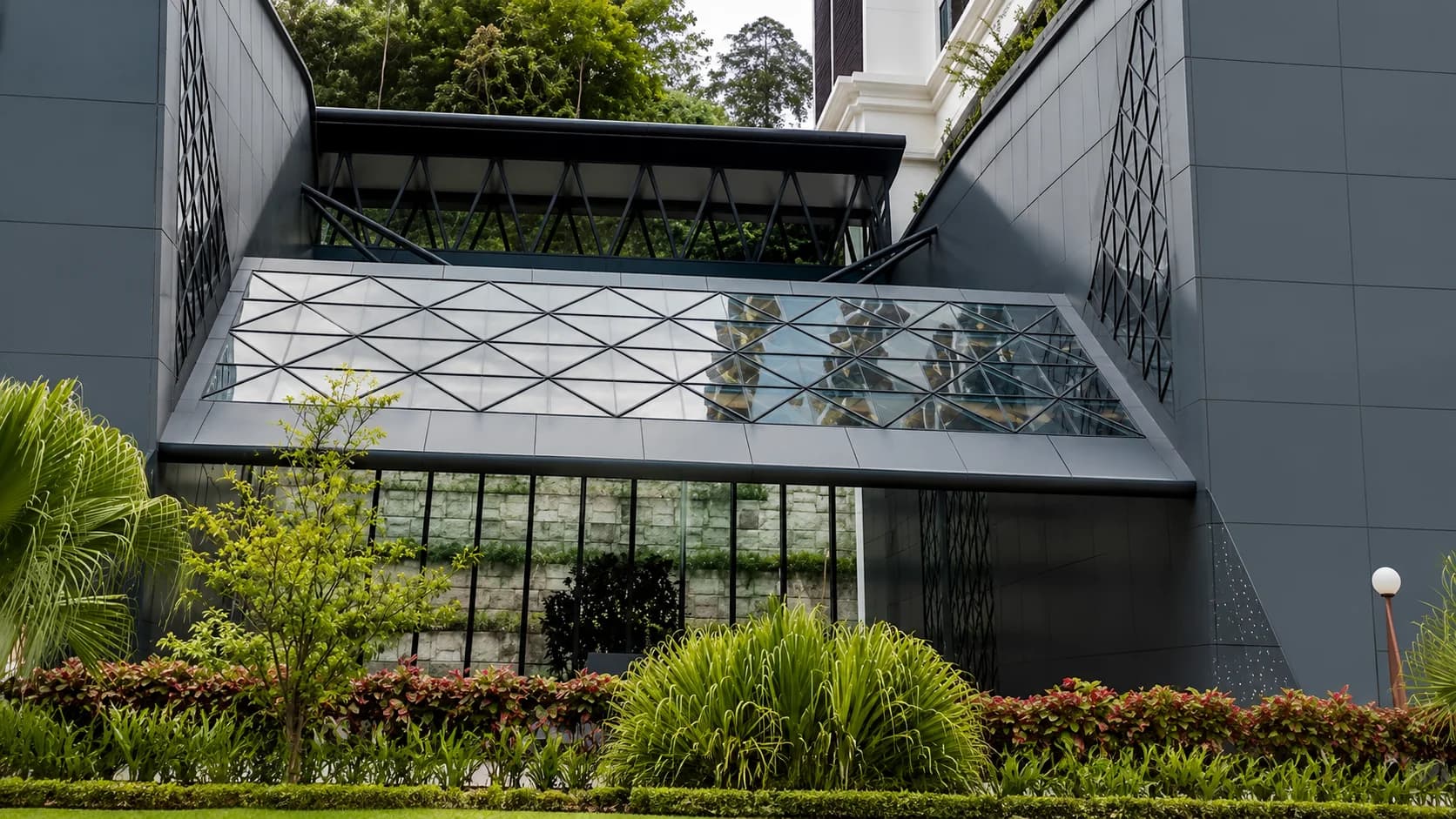 Acrylic roofing — Wangsa 9